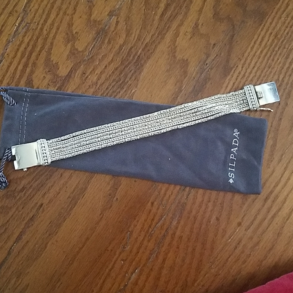 Silpada go gorgeous silver bracelet